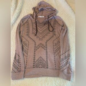 Stylish‎ Geometric Long Sleeve Hoodie